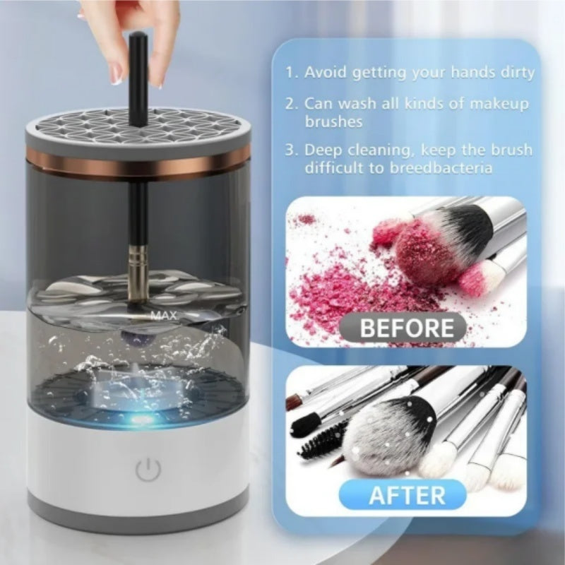 Portable Makeup Brush Washing Machine – Auto Cleaner