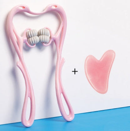 6-Wheel Neck Massage Roller – Pain Relief Tool