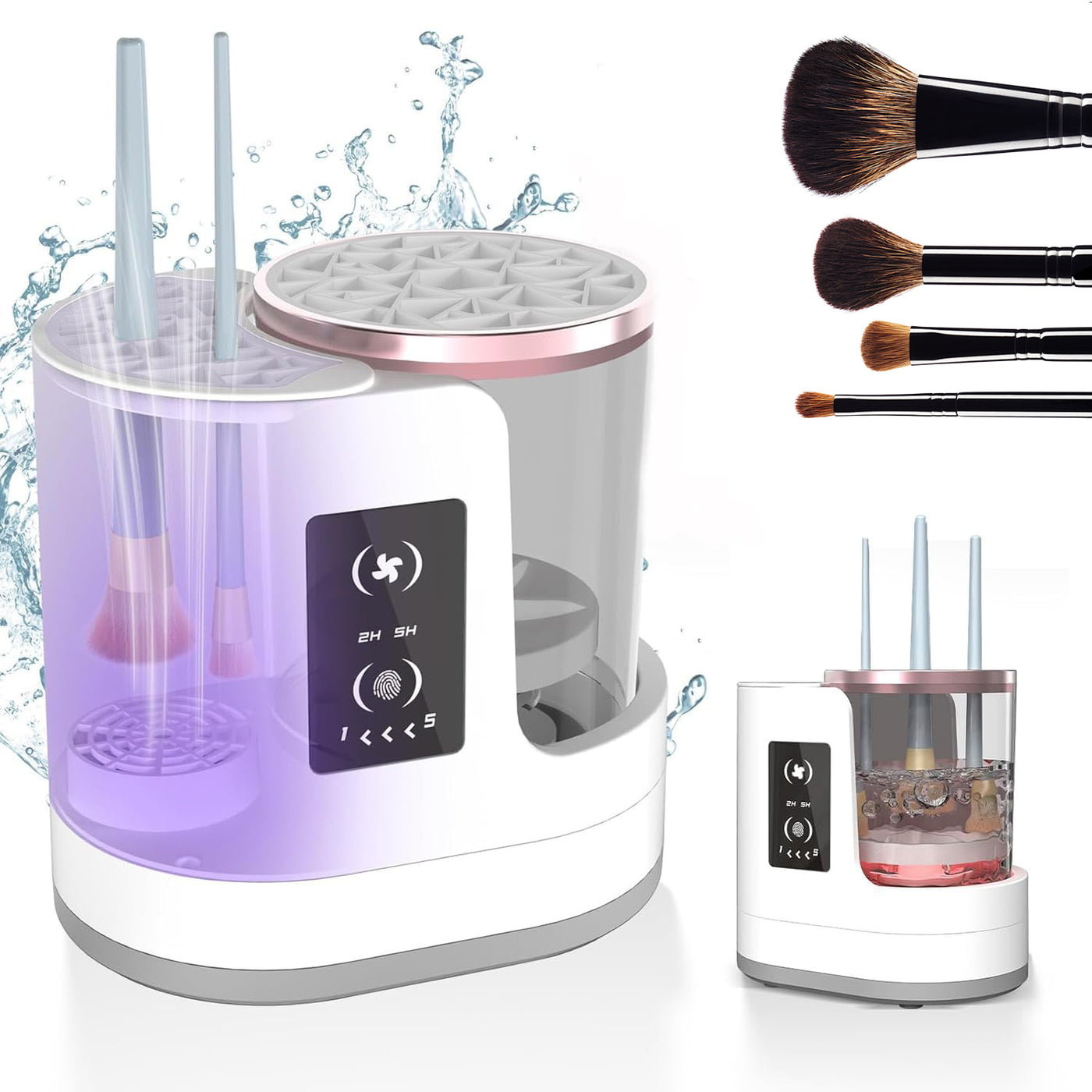 Smart Makeup Brush Cleaner – Rechargeable Cleaning Tool