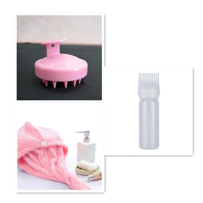 Silicone Shampoo Brush Massage Scalp Hair Brush