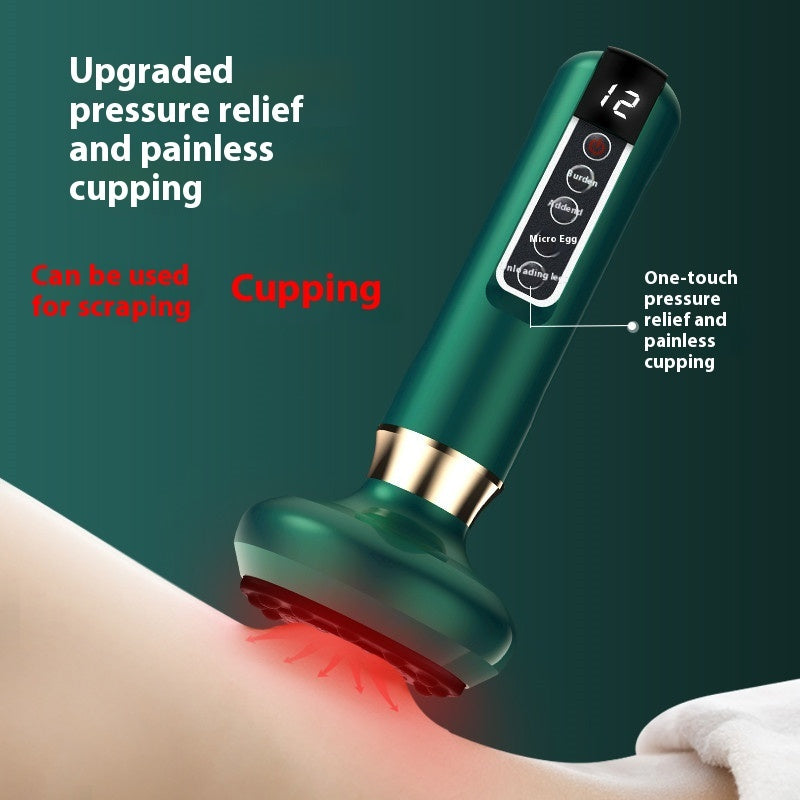 Smart Electric Scraping Massager – Heating & Suction Therapy