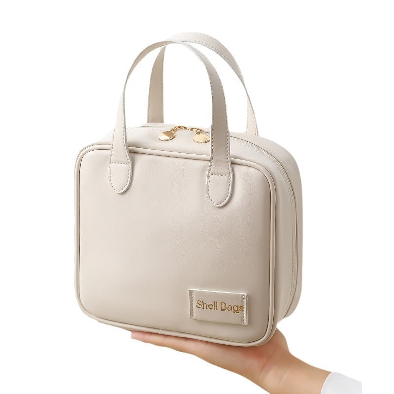 Large PU Makeup Organizer Pouch Bag