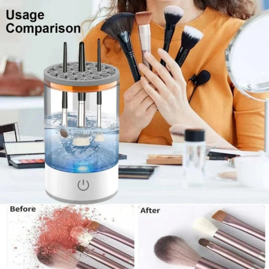 Portable Makeup Brush Washing Machine – Auto Cleaner