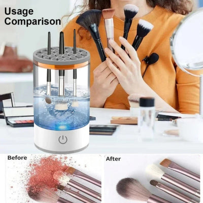 Portable Makeup Brush Washing Machine – Auto Cleaner
