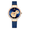 Women Watch  Top Luxury Brand Steel Mesh Waterproof Ladies Watches Flower Quartz Female Wristwatch Charming Girl Clock
