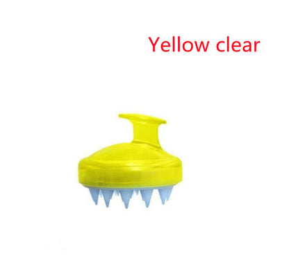 Silicone Shampoo Brush Massage Scalp Hair Brush