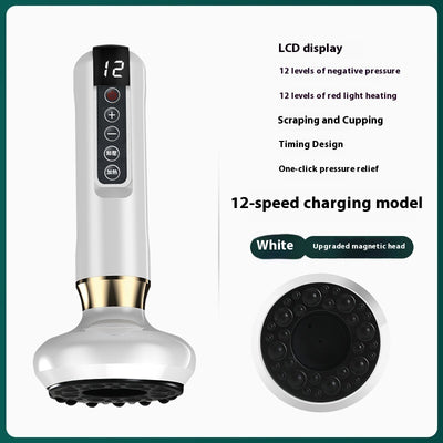 Smart Electric Scraping Massager – Heating & Suction Therapy