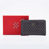 -Women'S Cartoon Printing Long Wallet Retro Classic Wallet PVC Material Fashion Simple Large Capacity Bags