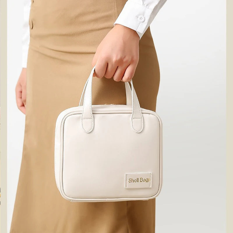 Large PU Makeup Organizer Pouch Bag