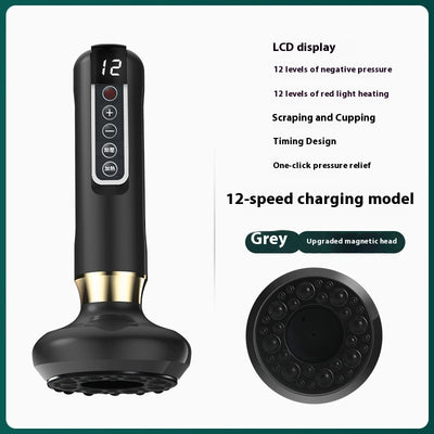 Smart Electric Scraping Massager – Heating & Suction Therapy