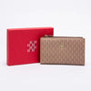 -Women'S Cartoon Printing Long Wallet Retro Classic Wallet PVC Material Fashion Simple Large Capacity Bags
