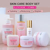 Glutathione & Vitamin C Kit,With Whitening Lotion,Moisturizing Cream,Lightening Soap, Spa Oil,Glowing Body Cream,Gift Set