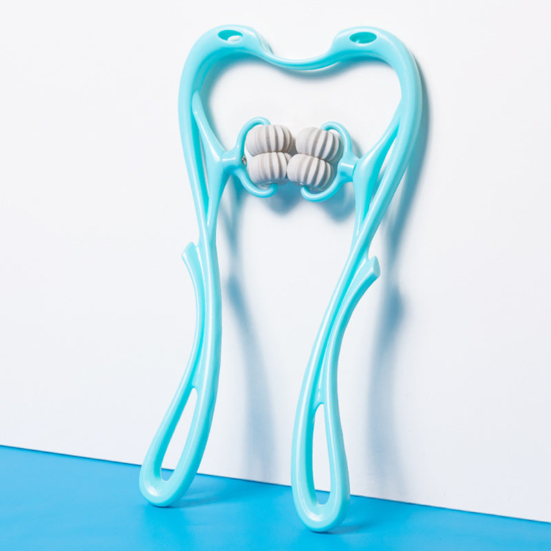 6-Wheel Neck Massage Roller – Pain Relief Tool