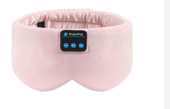 Soft Silk Sleep Mask with Bluetooth Music