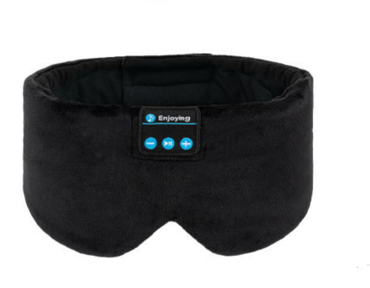 Soft Silk Sleep Mask with Bluetooth Music