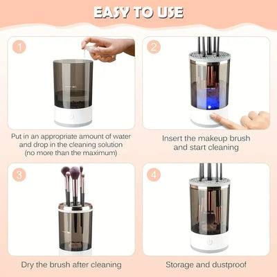 Portable Makeup Brush Washing Machine – Auto Cleaner