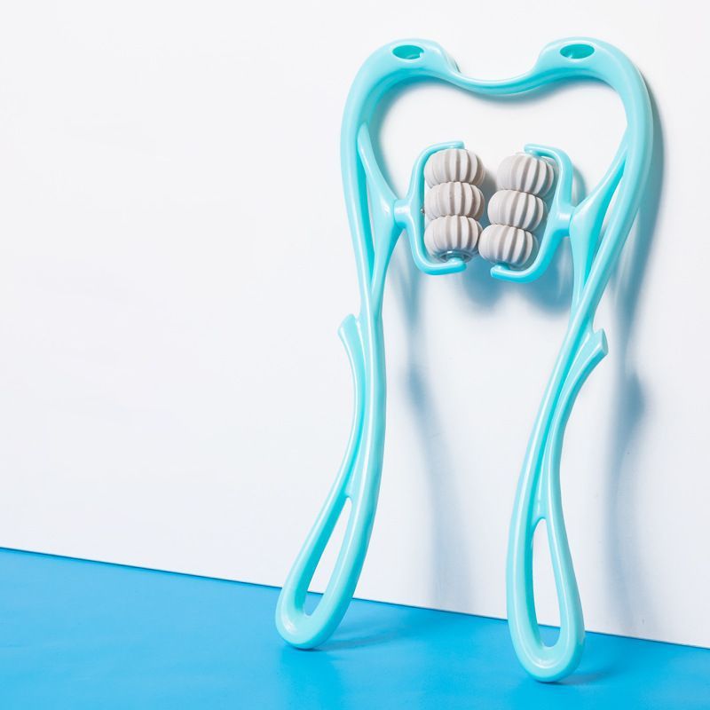 6-Wheel Neck Massage Roller – Pain Relief Tool