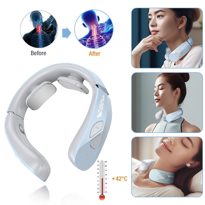 EMS Pulse Neck Massager with Heat