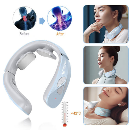 EMS Pulse Neck Massager with Heat
