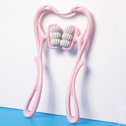 6-Wheel Neck Massage Roller – Pain Relief Tool