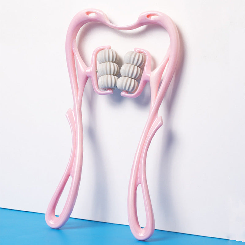 6-Wheel Neck Massage Roller – Pain Relief Tool