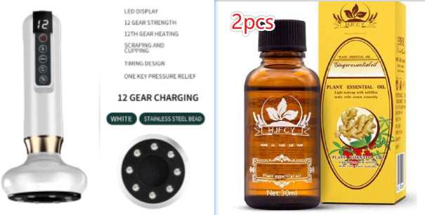 Electric Anti-Cellulite Cupping & Gua Sha Massager