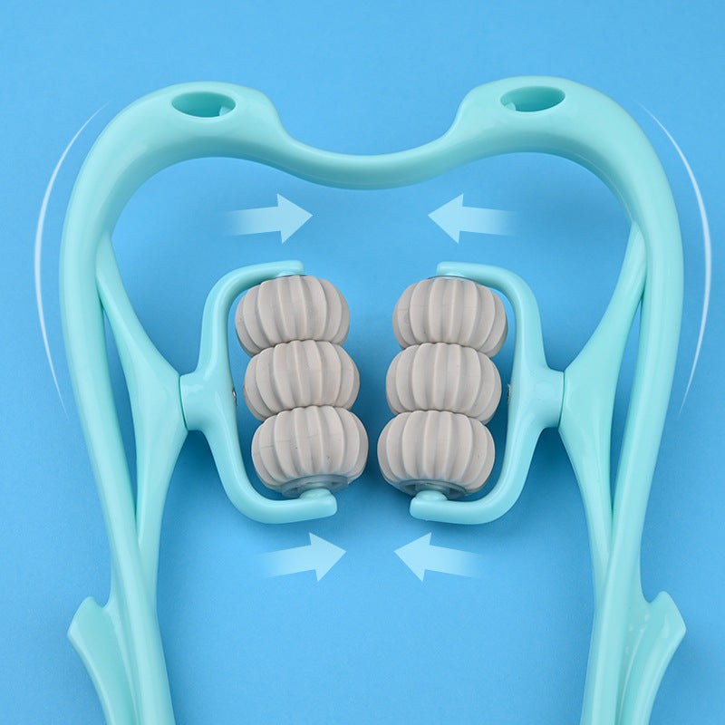 6-Wheel Neck Massage Roller – Pain Relief Tool